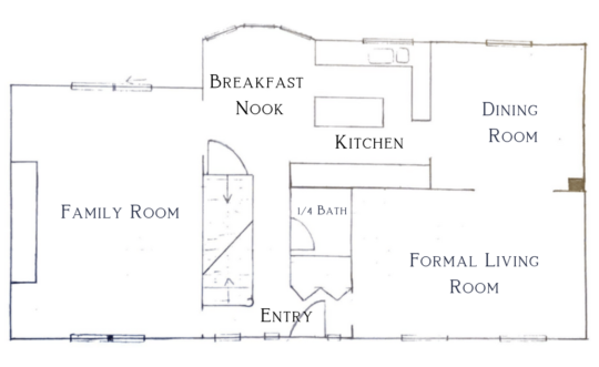 Colonial Home Floor Plan